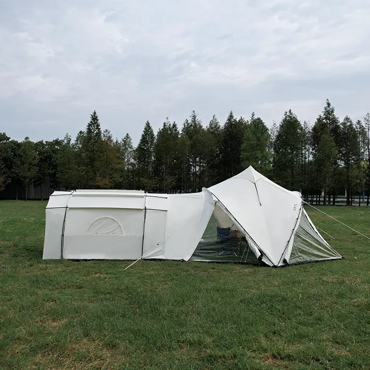 增厚的防雨山脊隧道帐篷